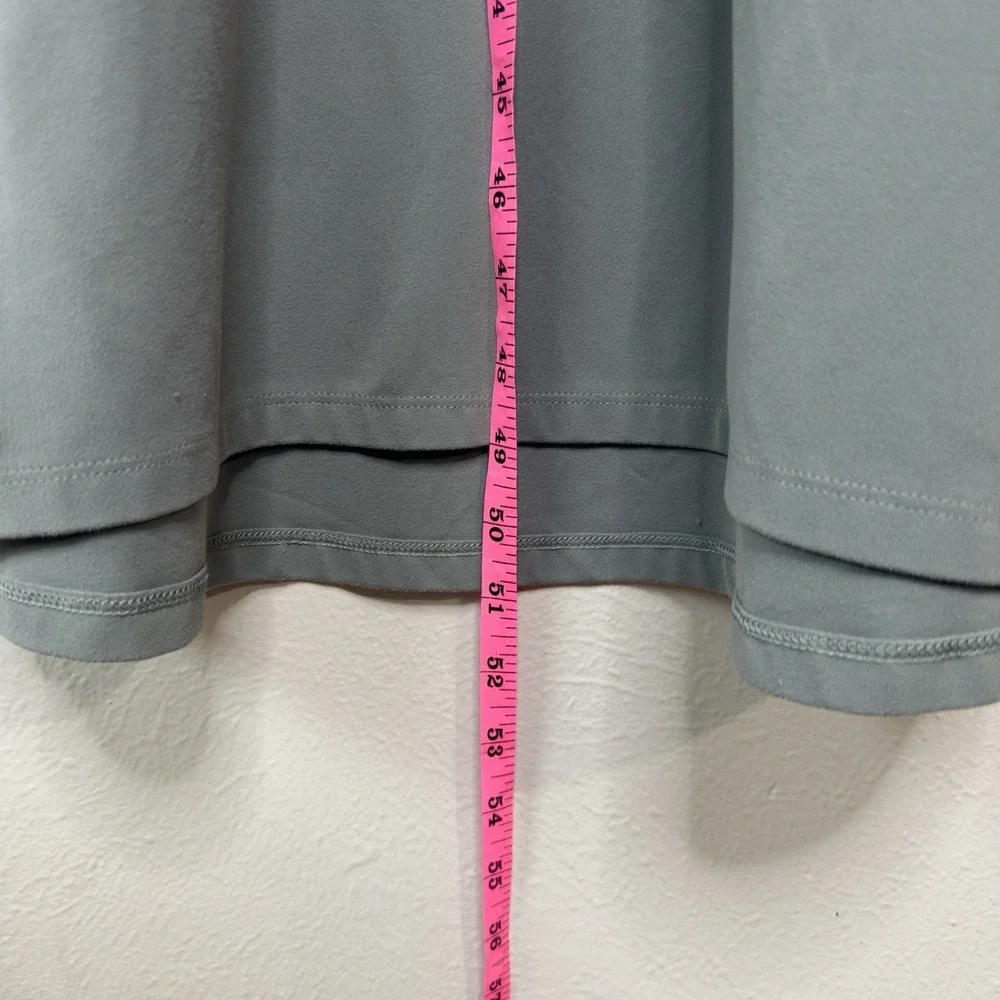 REI Co-Op Womens XL Sun Up Tank Travel Casual Midi Dress Sage Athleisure Stretch - Picture 11 of 11